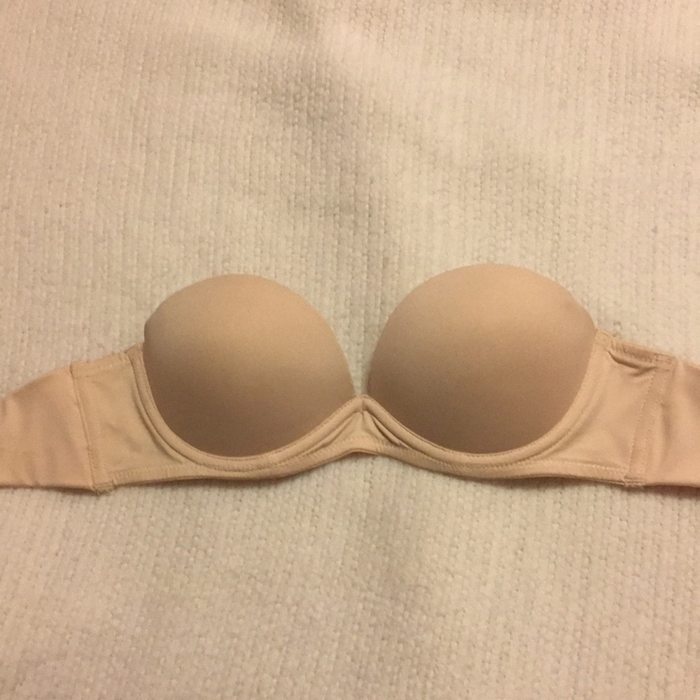 NWOT strapless nude bra!
